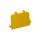 CCA-120-TF. 120x100mm Tapa Final Amarilla PC+ABS LSZH Hembra req/CC-120 - Miniatura 3