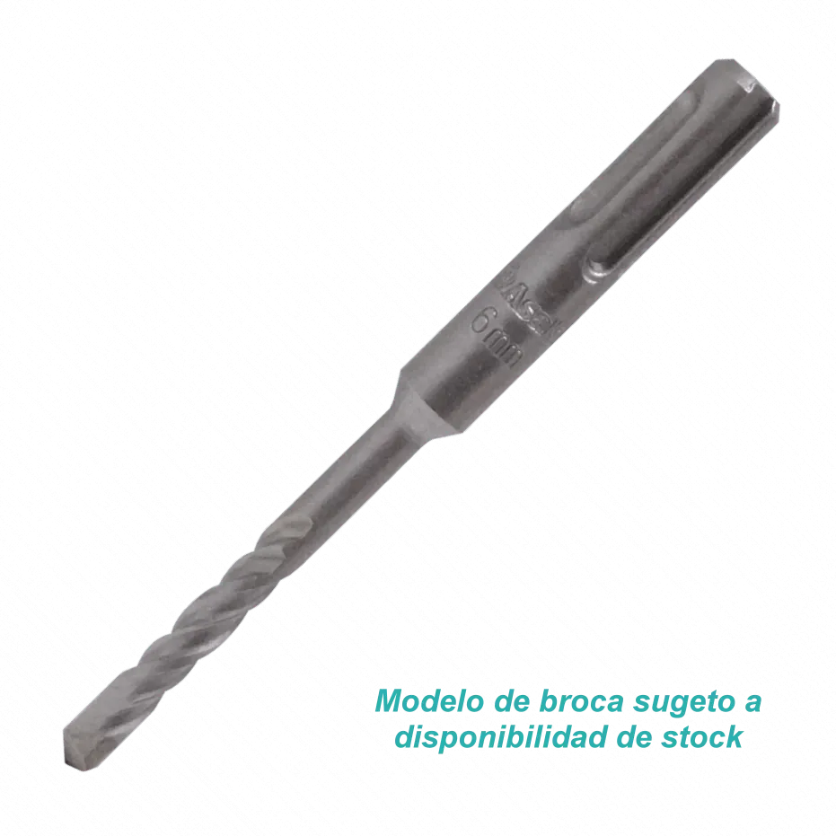 6mm x 110mm Broca Rotomartillo Concreto SDS sim-Hilti 5