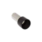 Negro 50,0mm2 20/36,0mm 50-unid AWG1 Ferrules Terminal Aislado Crimp - Miniatura 2