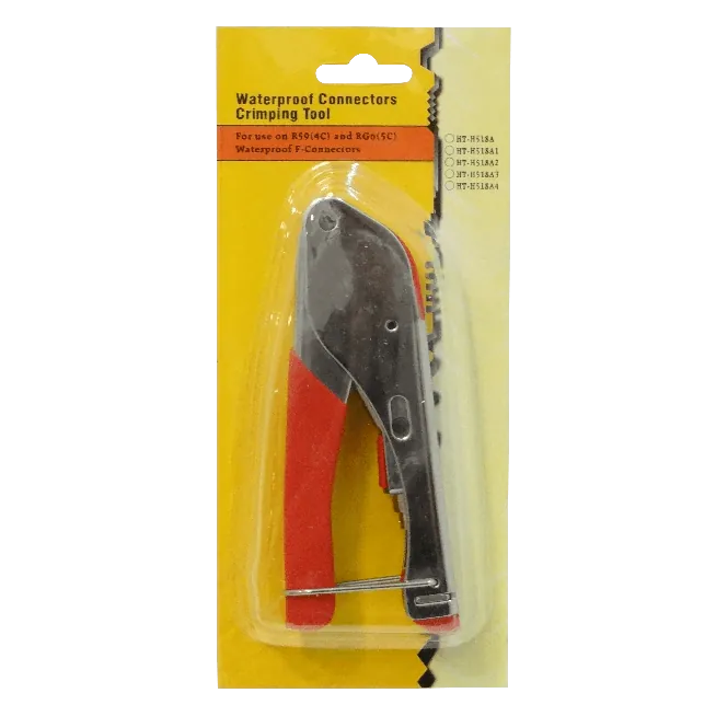 Crimpeadora RG59 RG6 RG-59 RG-6 Empuje Compresion 20,3mm HT-H518A 4