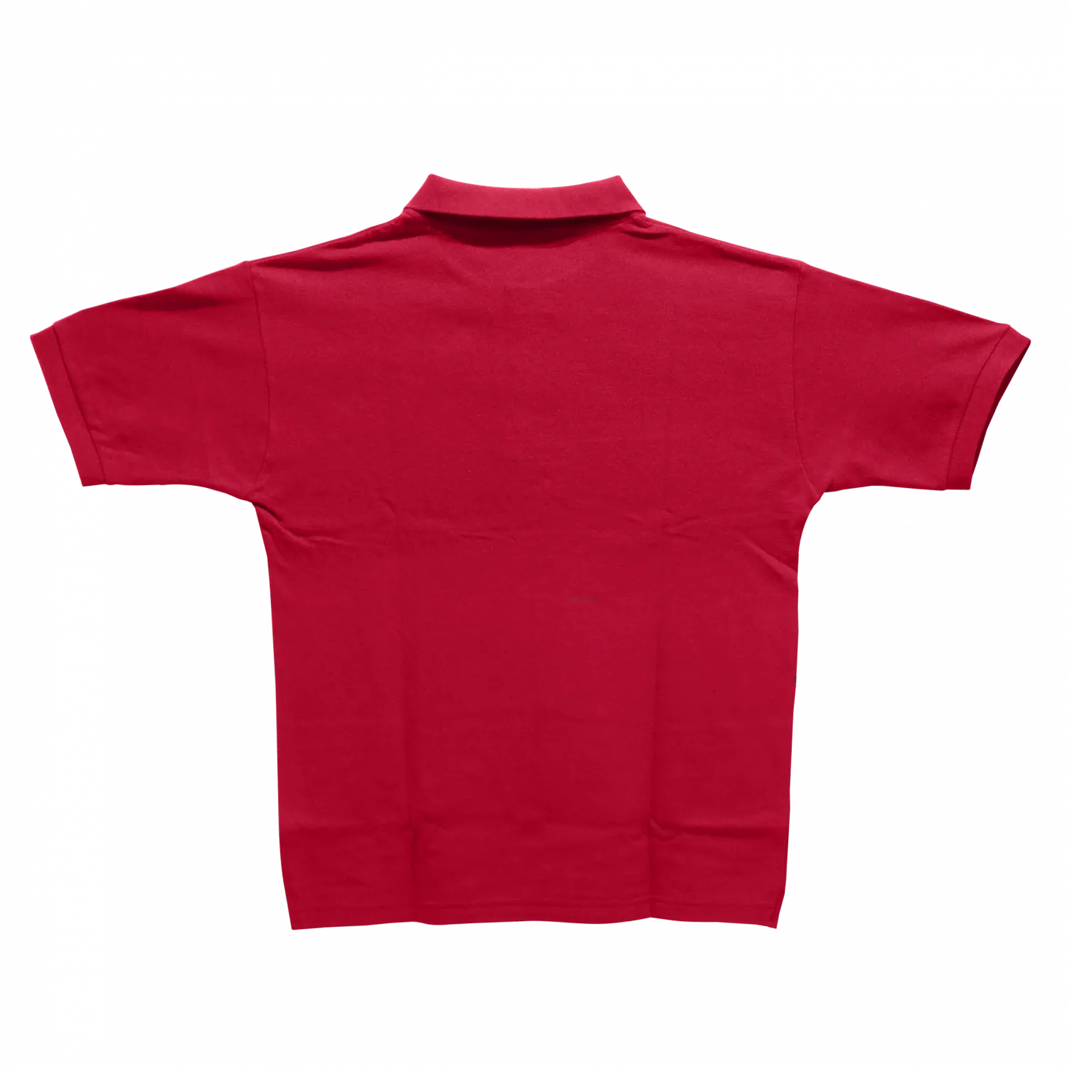 Polera Roja Piqué 100% Algodón Talla S – INDUSBORD (Modelo: POLERA-RS) 2