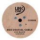 RG6 Negro 305mts Carrete RG-6 Cable Coaxial 75ohm Aleacion-CCS - Miniatura 2