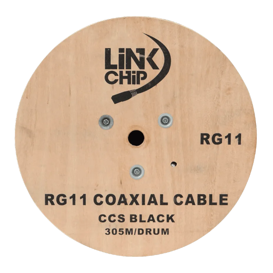 Cable Coaxial RG11 305m Negro - Aleación CCS, CCTV 3