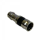 Conector F-Macho Compresión RG11 16mm con Refuerzo para Cable Coaxial - Miniatura 2