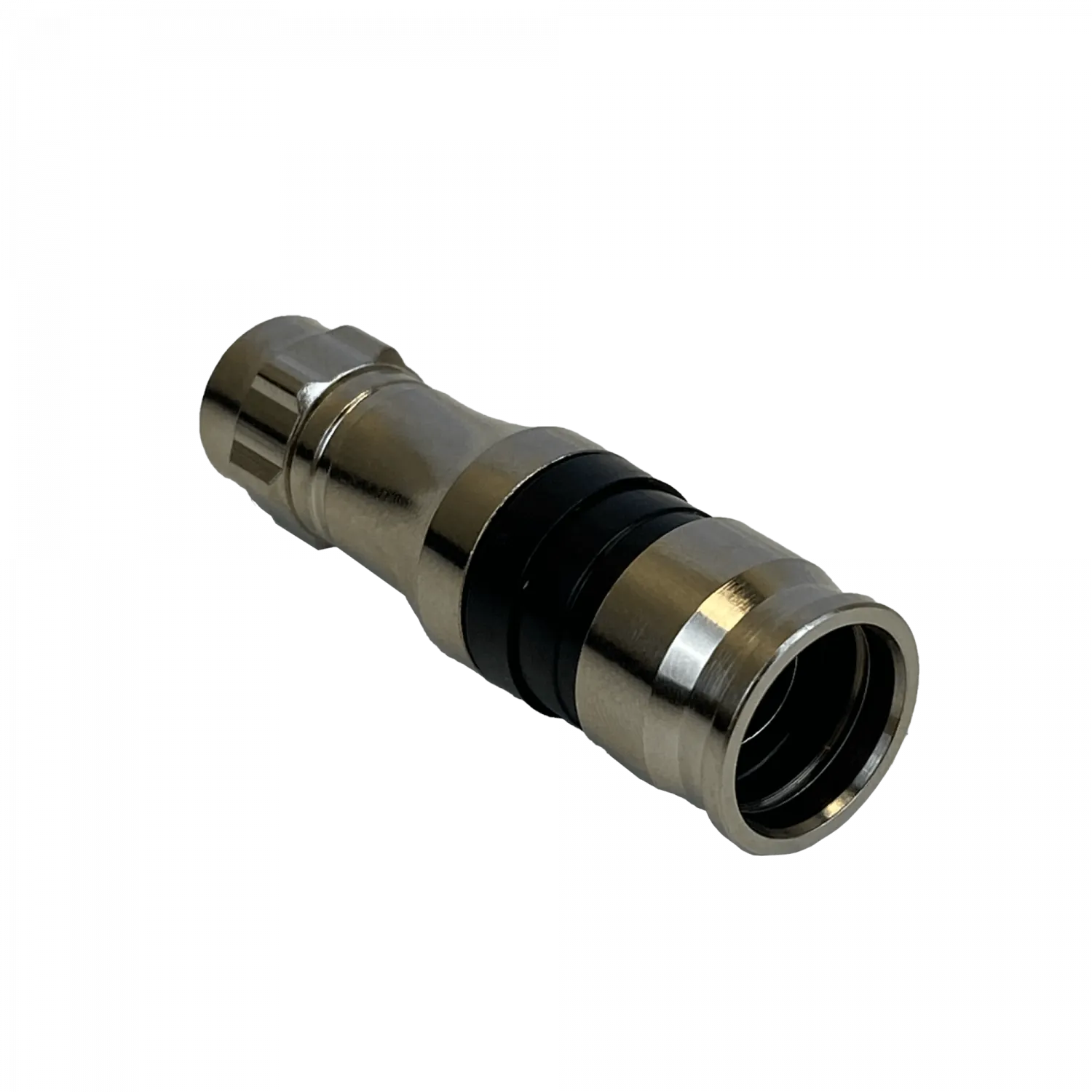 Conector F-Macho Compresión RG11 16mm con Refuerzo para Cable Coaxial 2
