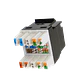 Keystone Furukawa KP6NF Cat6 UUTP Multilan hembra RJ45 negro - Miniatura 4