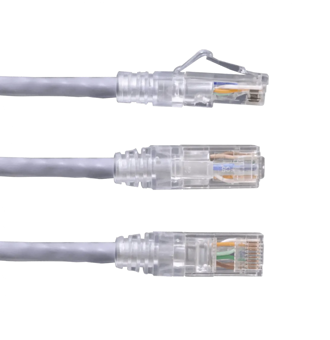Cable Patch Furukawa Cat6 1mt Gris U/UTP LSZH RJ45 Gigalan 3