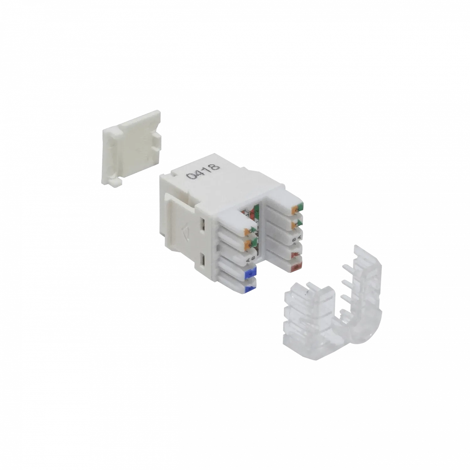 Keystone Furukawa KP5WF Cat5e UTP Multilan hembra RJ45 blanco 3