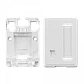 Roseta Furukawa RST-1P sobrepuesta blanca para 1 keystone 27x45x66mm - Miniatura 7