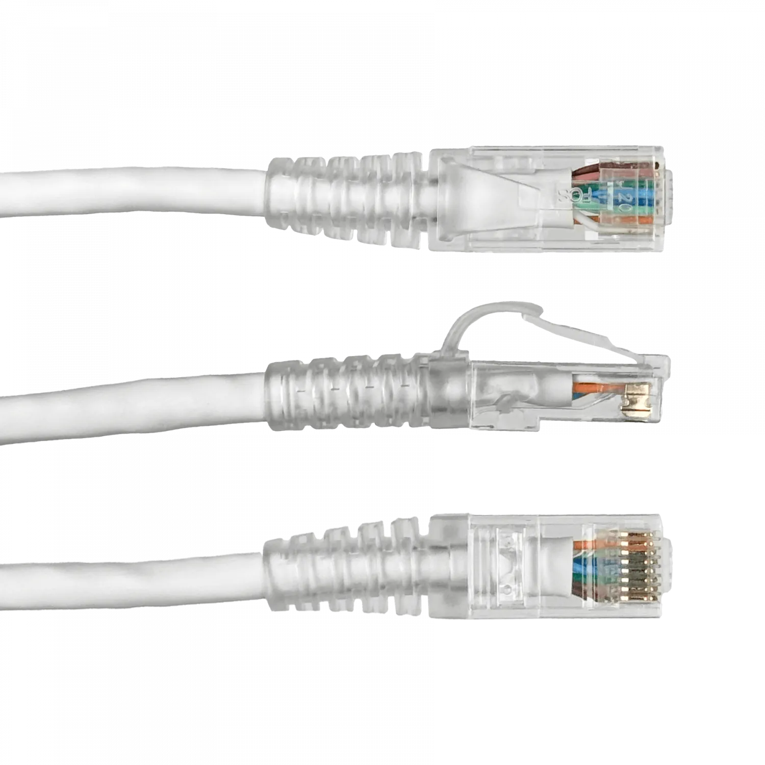 Cable Patch Furukawa Cat5e 3mt Blanco U/UTP CM RJ45 Multilan 2