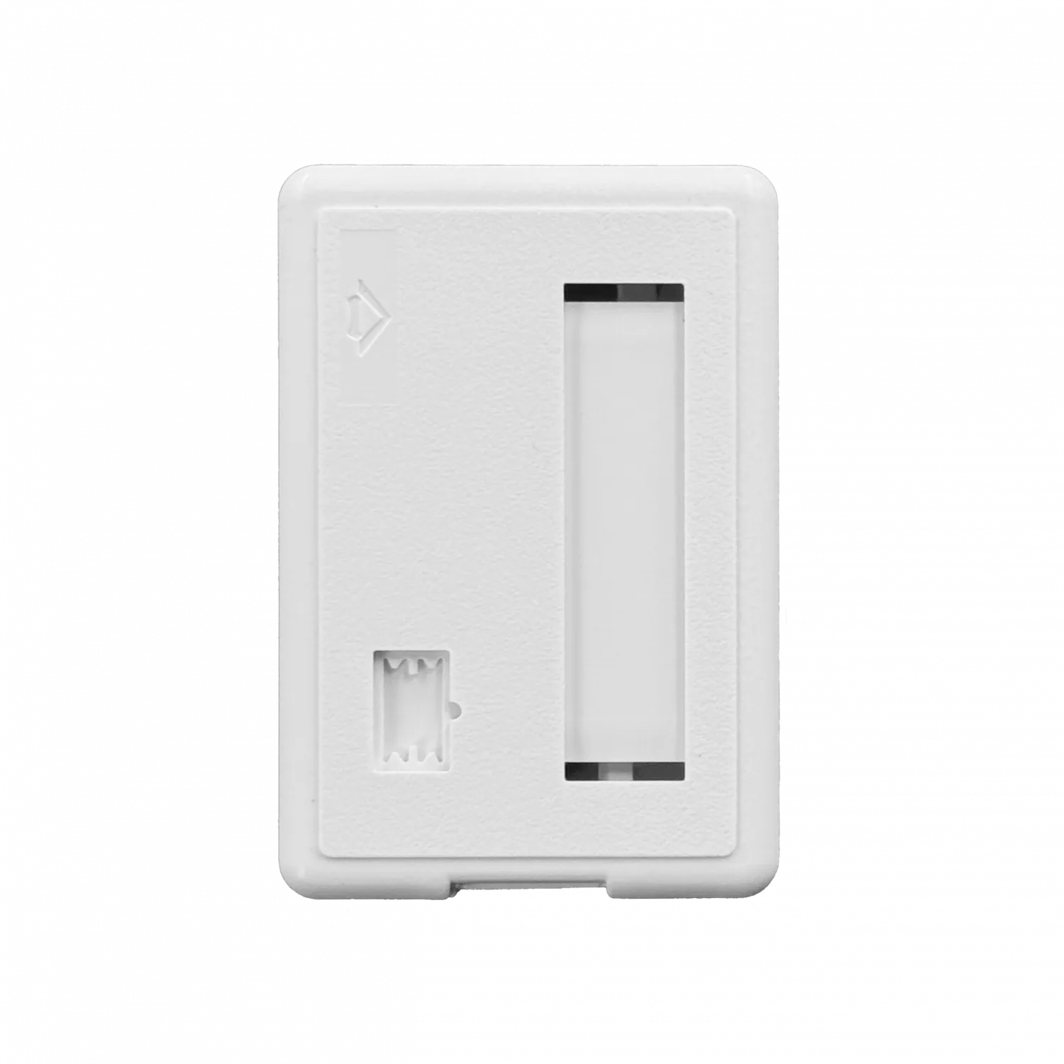 Roseta Furukawa RST-1P sobrepuesta blanca para 1 keystone 27x45x66mm 5