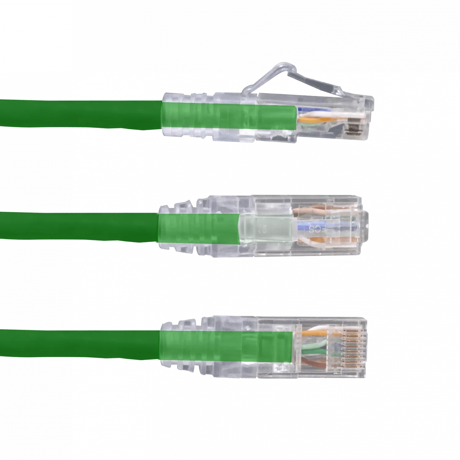 Cable Patch Furukawa Cat6 2mt Verde U/UTP LSZH RJ45 Gigalan 2