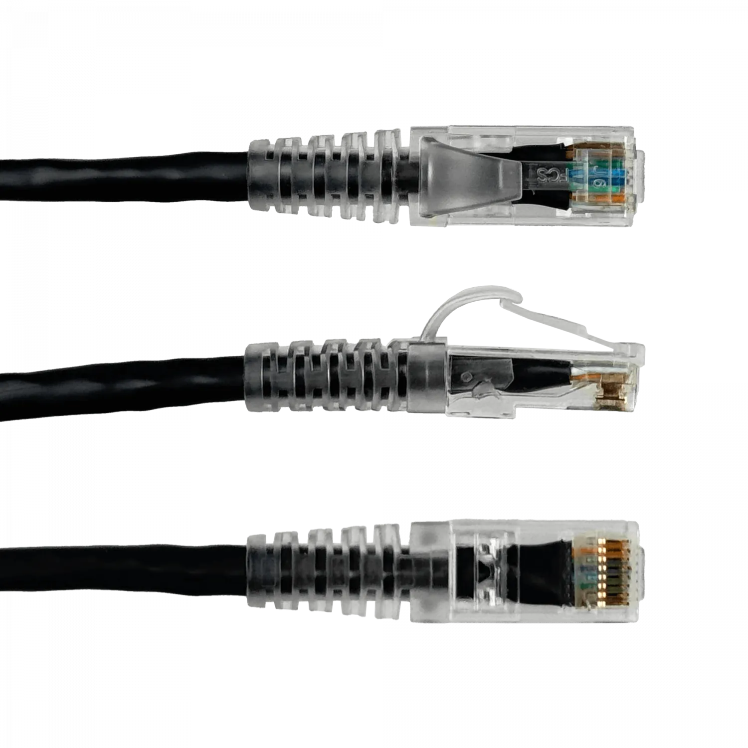 Cable Patch Furukawa Cat5e 2mt Negro U/UTP CM RJ45 Multilan 5