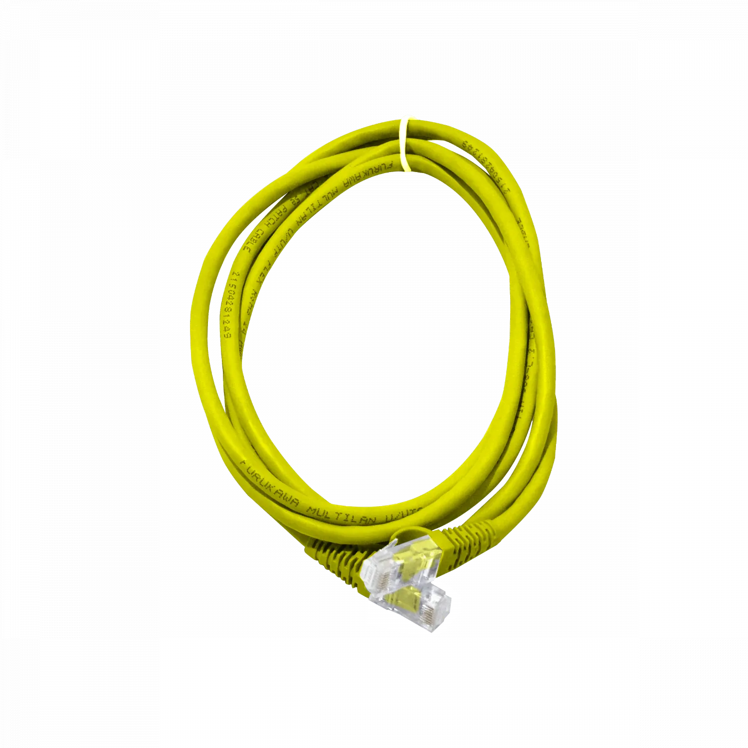Cable Patch Furukawa Cat6 2mt Amarillo U/UTP LSZH RJ45 Gigalan 2