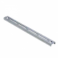 Barra metálica ranurada CCA-40B, 40 cm, soporte para CC-240 (400×39×14 mm) - Miniatura 2