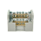 2x7-Polos Repartidor Bipolar 125A 40ºC 500V 1,5-25mm2 - Miniatura 5
