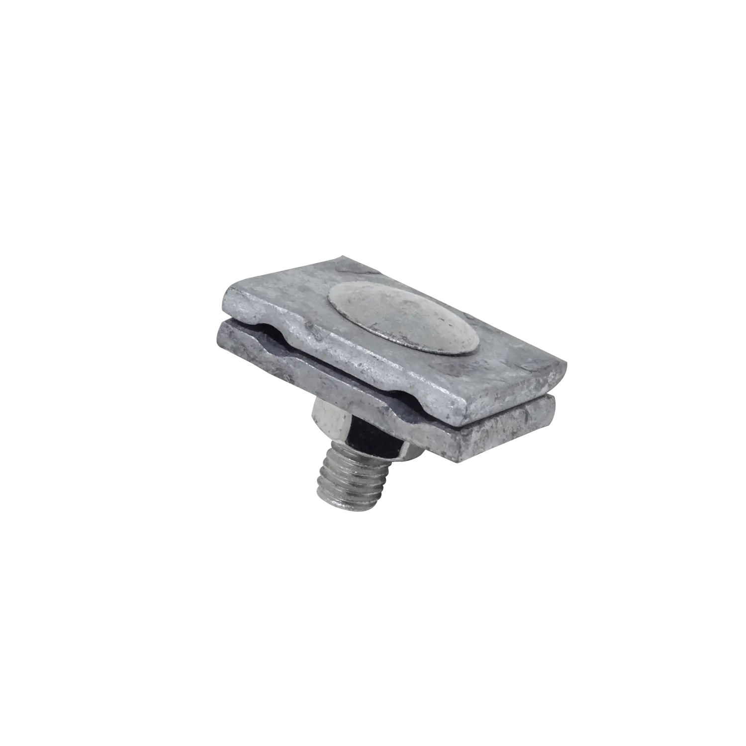 Brida 1-Perno-Hex3/4p 45x46x5mm Largo-38mm M12 para Sujecion Postacion 5