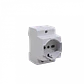 Enchufe c/Tierra Schuko-Chile 10/16A p/RielDin Ancho-44mm Certificable - Miniatura 4