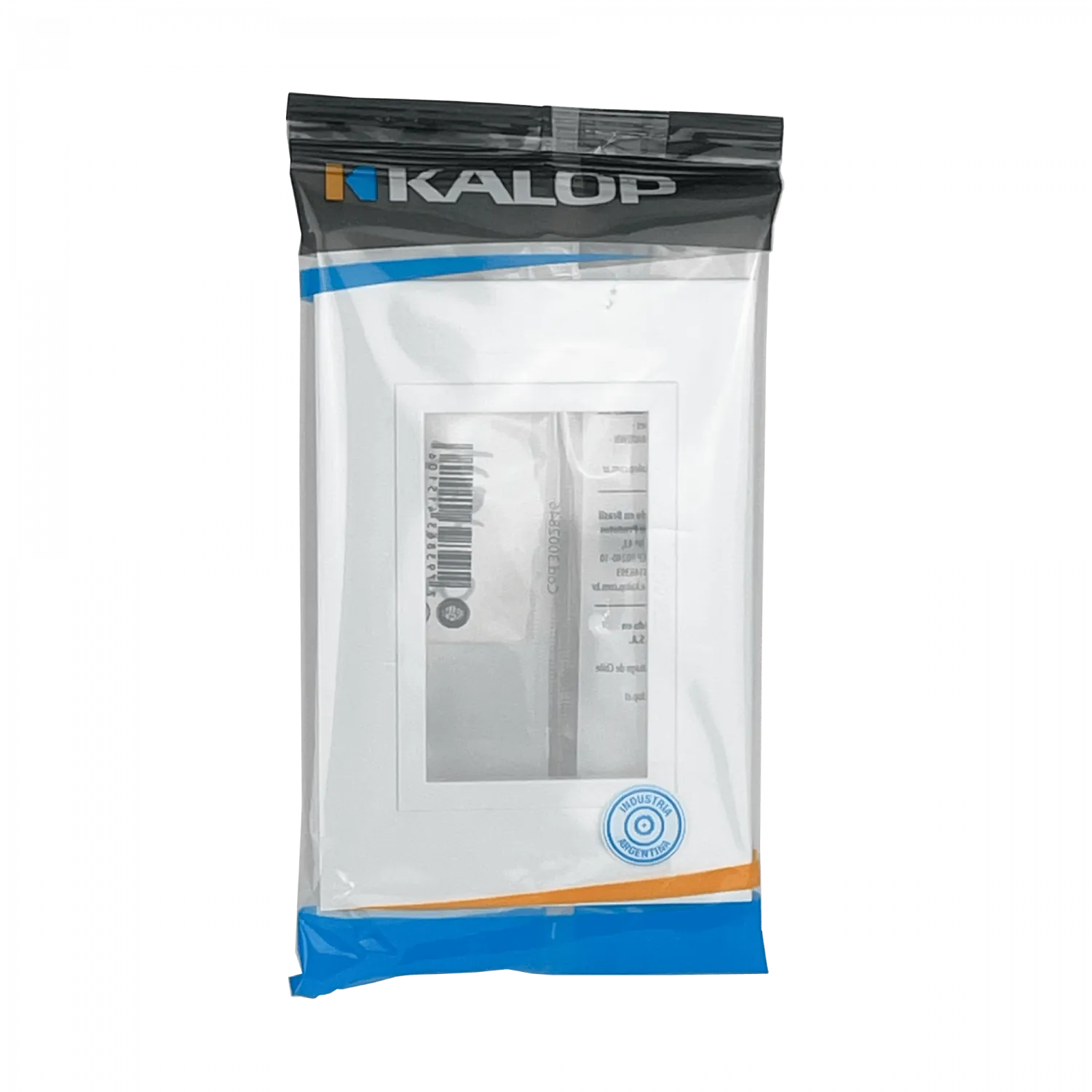 KALOP Placa Zen 3-Puestos Basica Blanco Tapa 3-Modulo 128x89mm KS41510 2