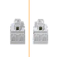 KALOP 10/16A Blanco 2b+T Enchufe Hembra 250V req/KEP-A KL40260 - Miniatura 3