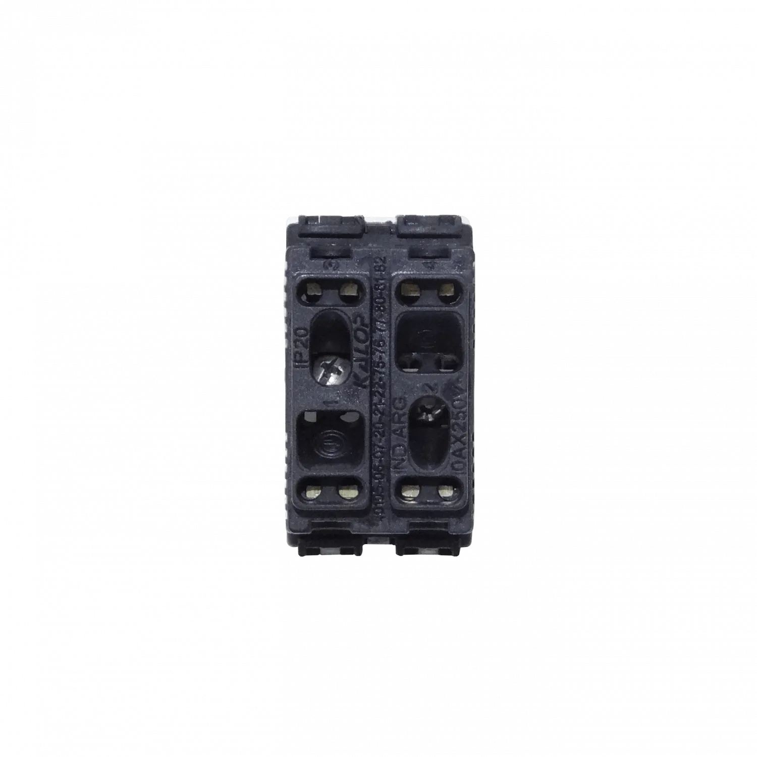 KALOP Blanco Bipolar 9/24 6pin Interruptor 10A 250V req/KEP-A KL40180 2
