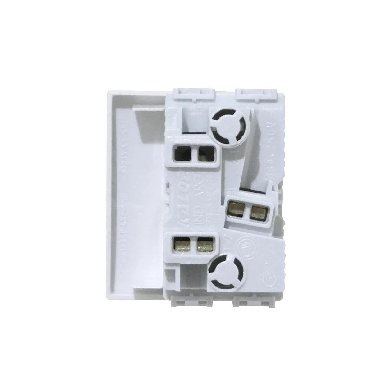 KALOP Blanco Teclon/2 2pin 9/12 Interruptor 16A 250V req/KEP-A KS40123 2
