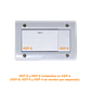 KALOP Blanco Teclon Pulsador 2pin Interrupt 16A 250V req/KEP-A KP40123 - Miniatura 4