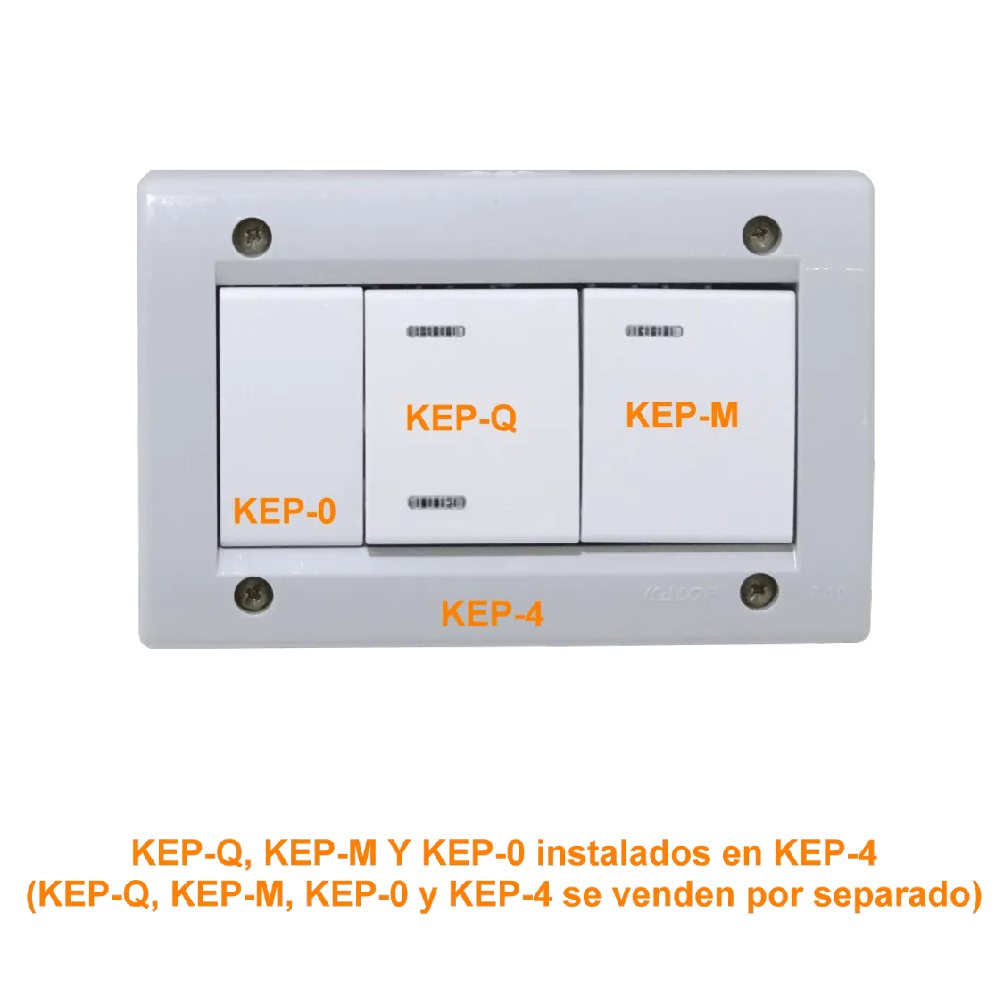 KALOP Blanco Teclon/2 2pin 9/12 Interruptor 16A 250V req/KEP-A KS40123 3