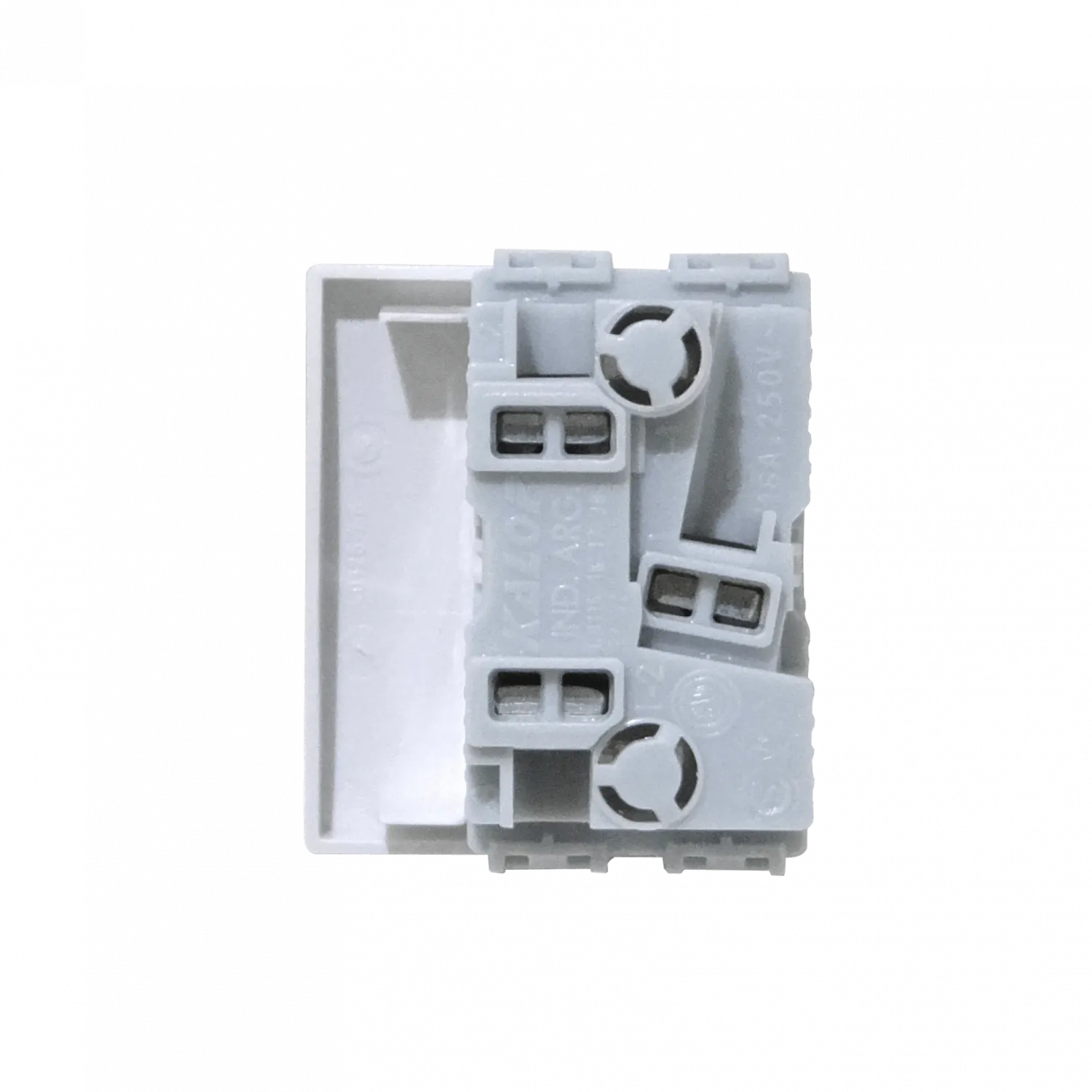 KALOP Blanco Teclon/2 3pin 9/24 Interruptor 16A 250V req/KEP-A KL40126 3