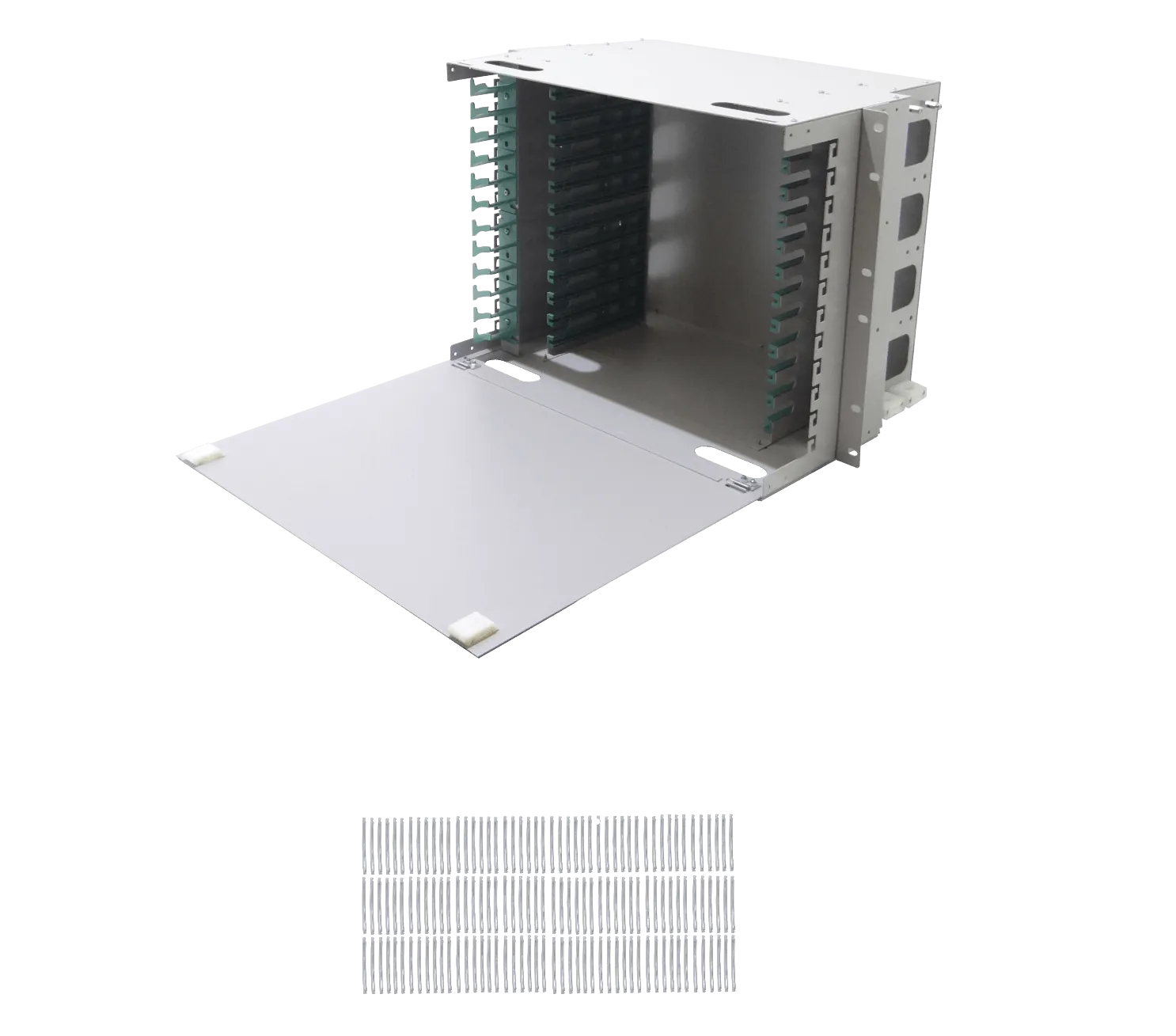 Cabecera 7U-Rack Metalica tipo ODF para 12 bandeja 6