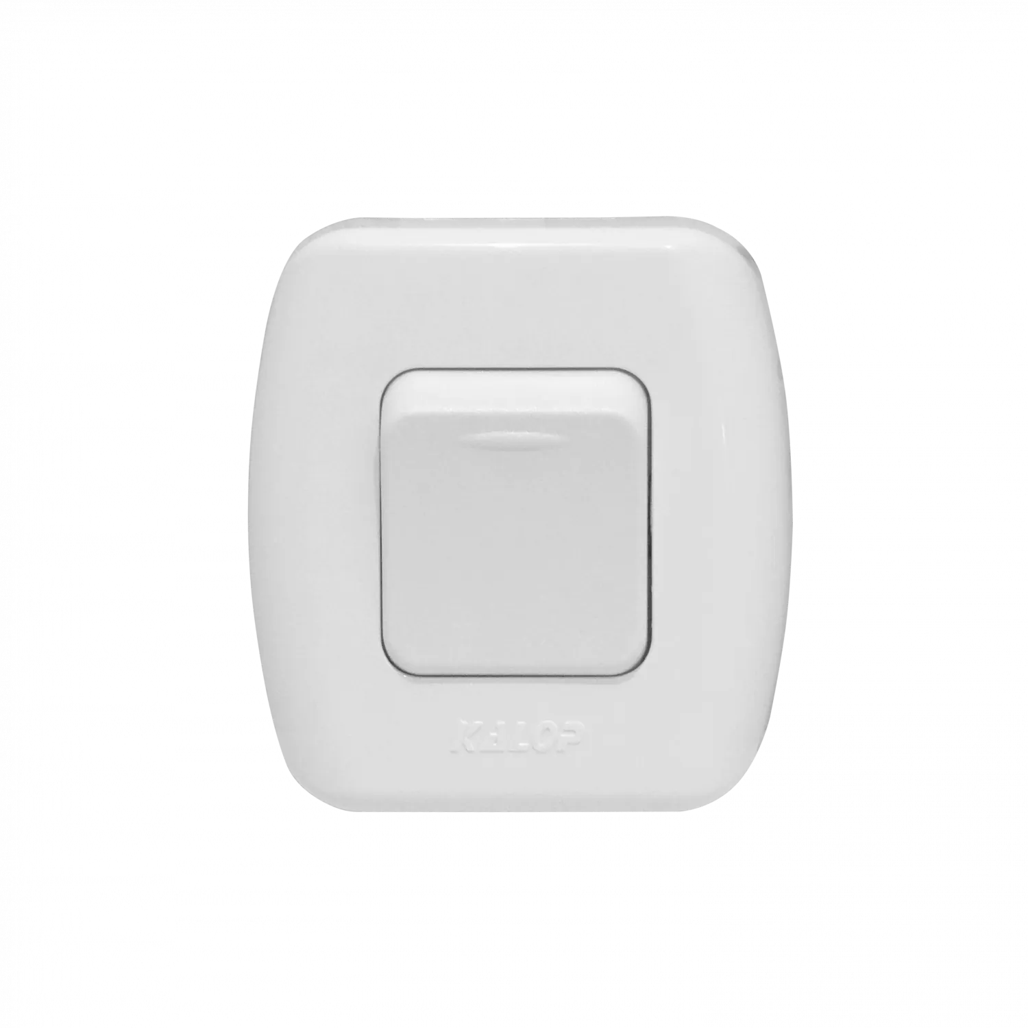 KALOP 9/12 Boton Switch Simple Sobrepuesto Blanco Tekna IP20 KS39650 4