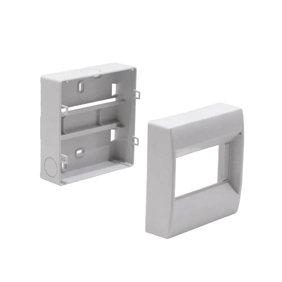 KALOP s/Tapa 90/110mm-Ancho Caja Plastica p/Automatico RielDin-Plastic 3