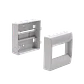 KALOP s/Tapa 90/110mm-Ancho Caja Plastica p/Automatico RielDin-Plastic - Miniatura 3
