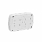 KALOP 9/15 Boton Switch Doble Sobrepuesto Blanco Tekna IP20 KS39651 - Miniatura 3