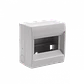 KALOP s/Tapa 90/110mm-Ancho Caja Plastica p/Automatico RielDin-Plastic - Miniatura 2