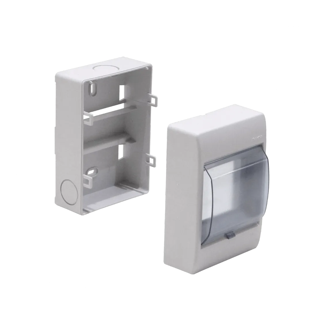 KALOP c/Tapa 54/72mm-Ancho Caja Plastica p/Automaticos RielDin-Plastic 3