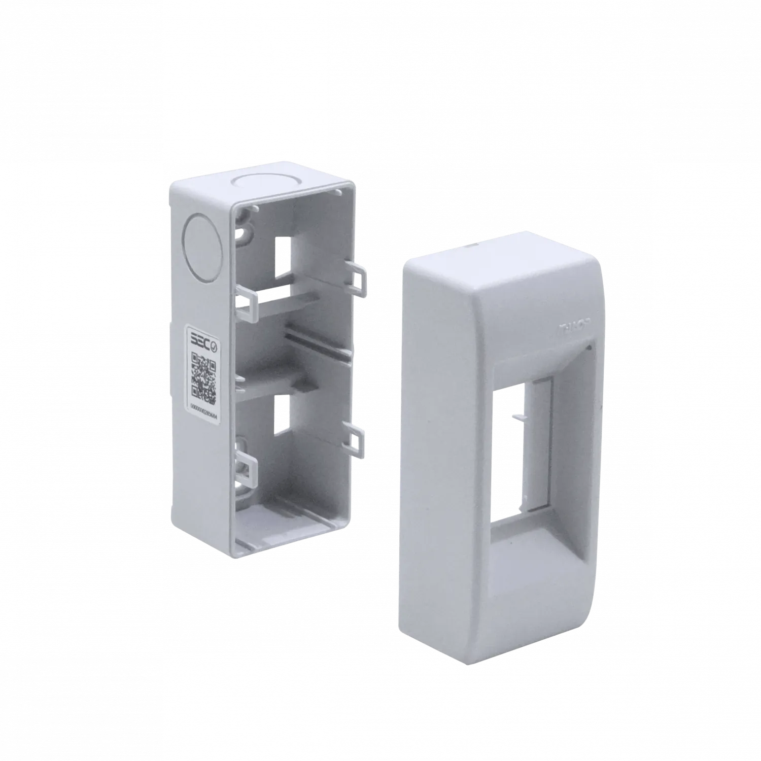 KALOP s/Tapa 18/36mm-Ancho Caja Plastica p/Automatico RielDin-Plastico 2