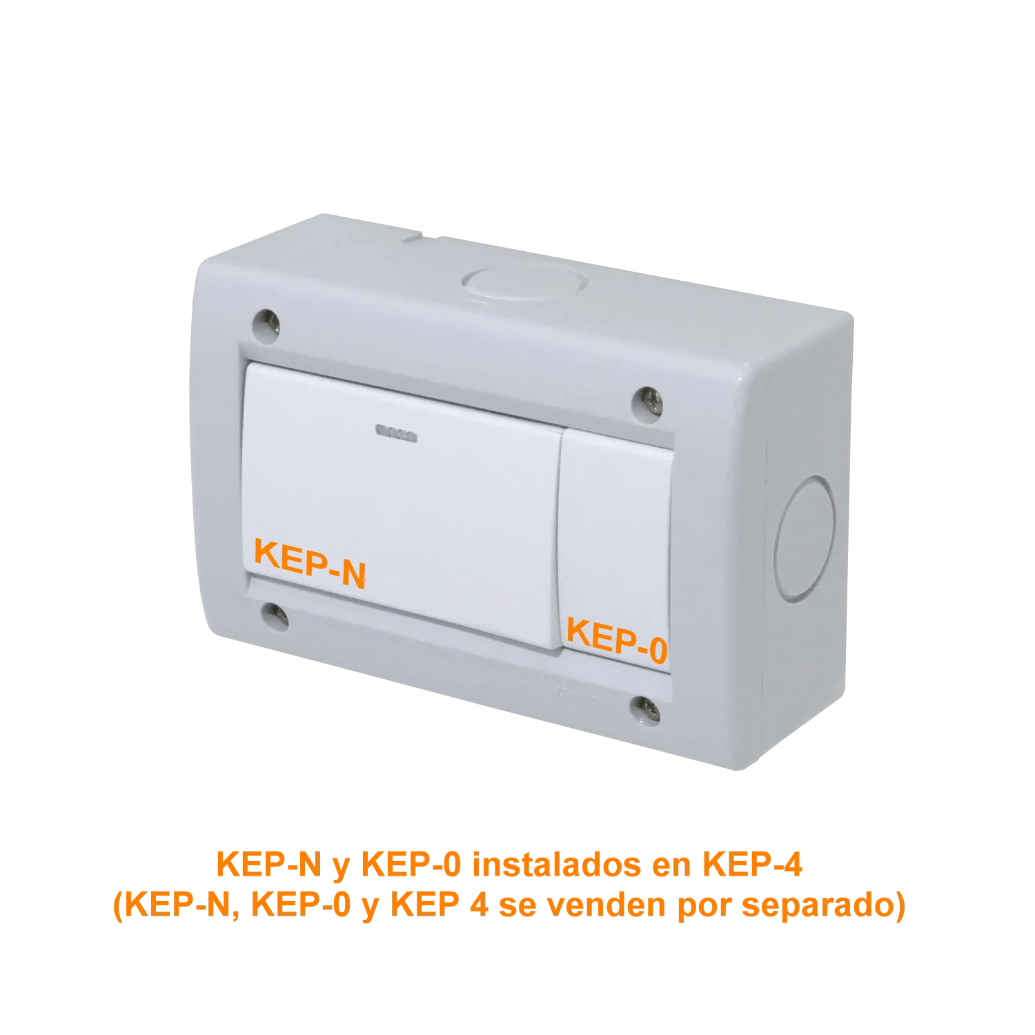KALOP s/Tapa 4-Modulos Caja Gris IP40 4-Puestos Sigma KL42023 6
