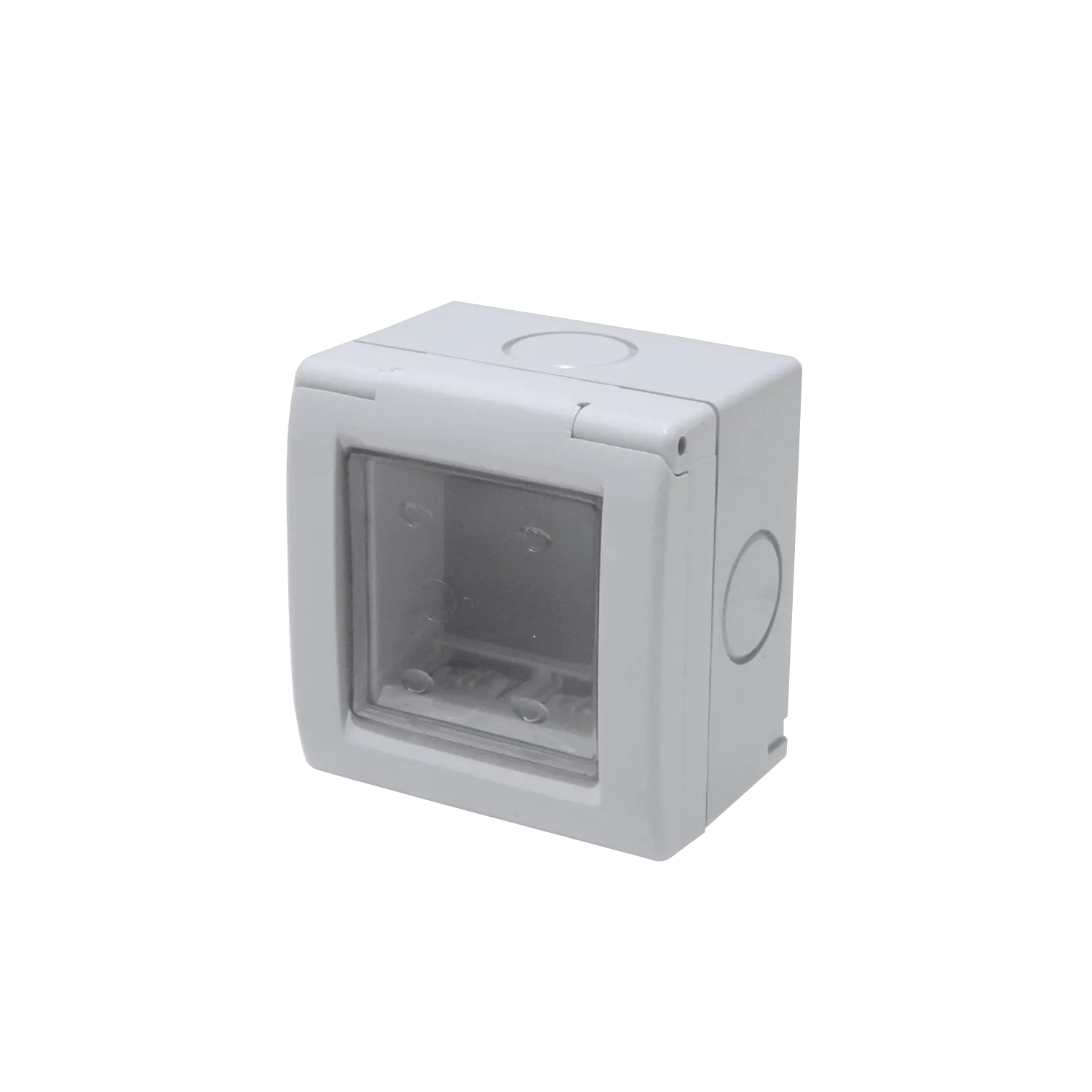 KALOP c/Tapa 2-Modulos Caja Gris IP55 2-Puestos Sigma KL42213 2