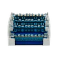 LEXO 4x11-Polos Repartidor Tetrapolar 125A 40ºC 500V 1,5-35mm2 - Miniatura 2