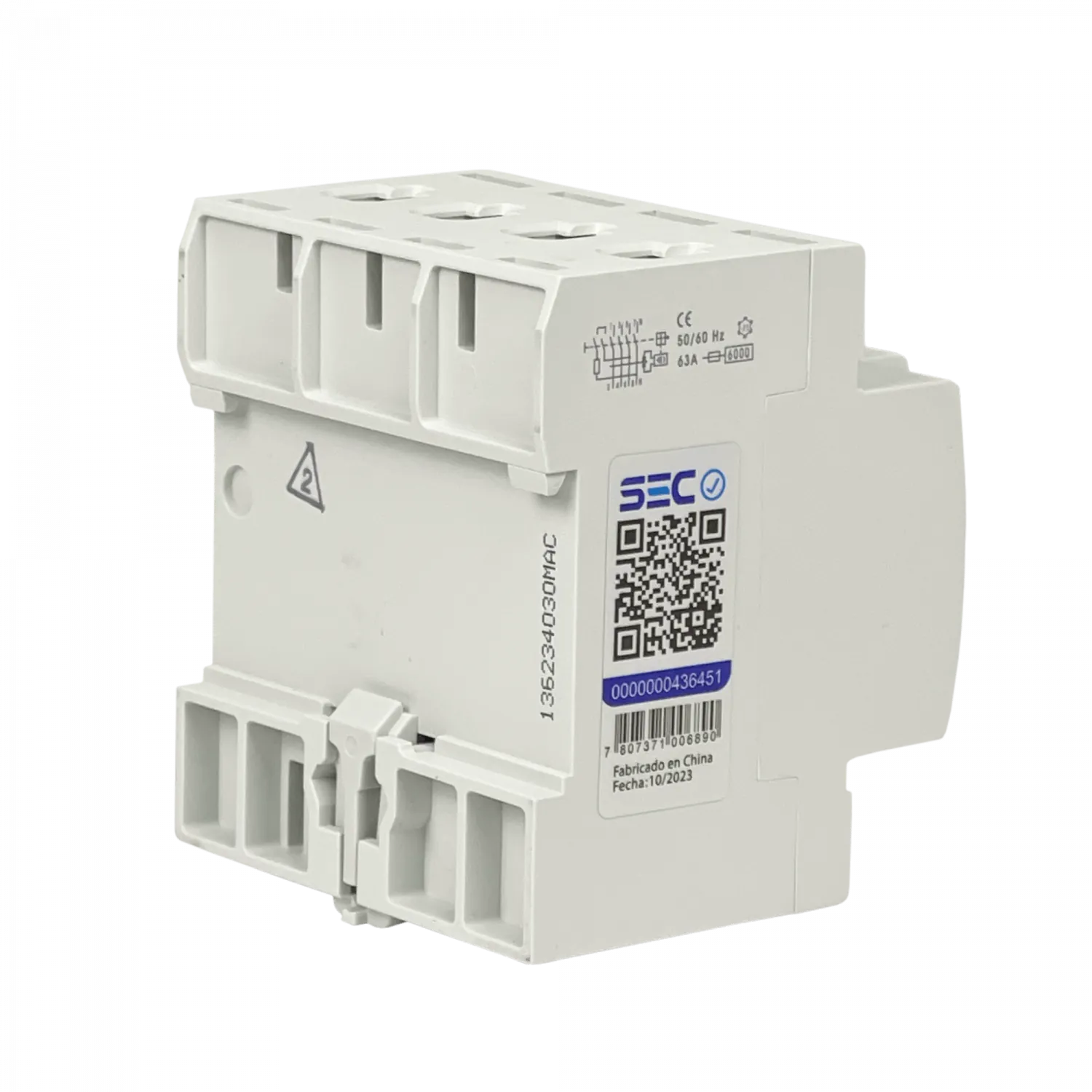 LEXO 4x40A 4P 30mA Interruptor Diferencial BTDIN Proteccion RKN 2