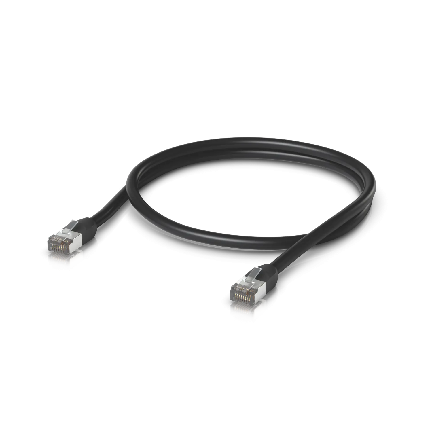 Cable Exterior Cat5e Ubiquiti F/UTP Negro 1m   5