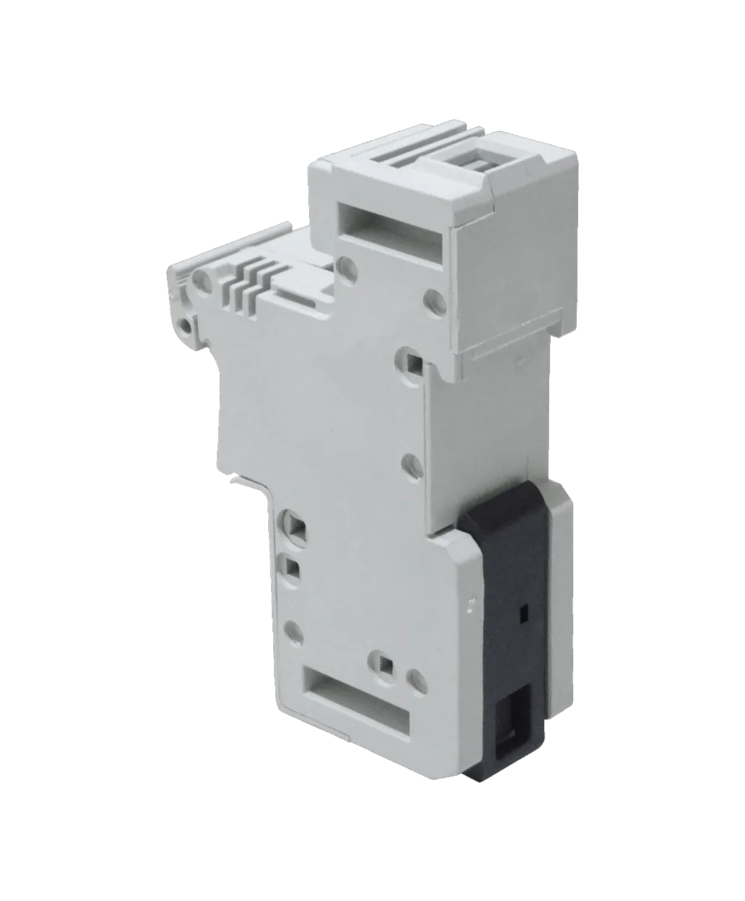 1x125A 22x58mm 690V Base p/Fusible Cilindrico en Riel Din RT18-125AM 2