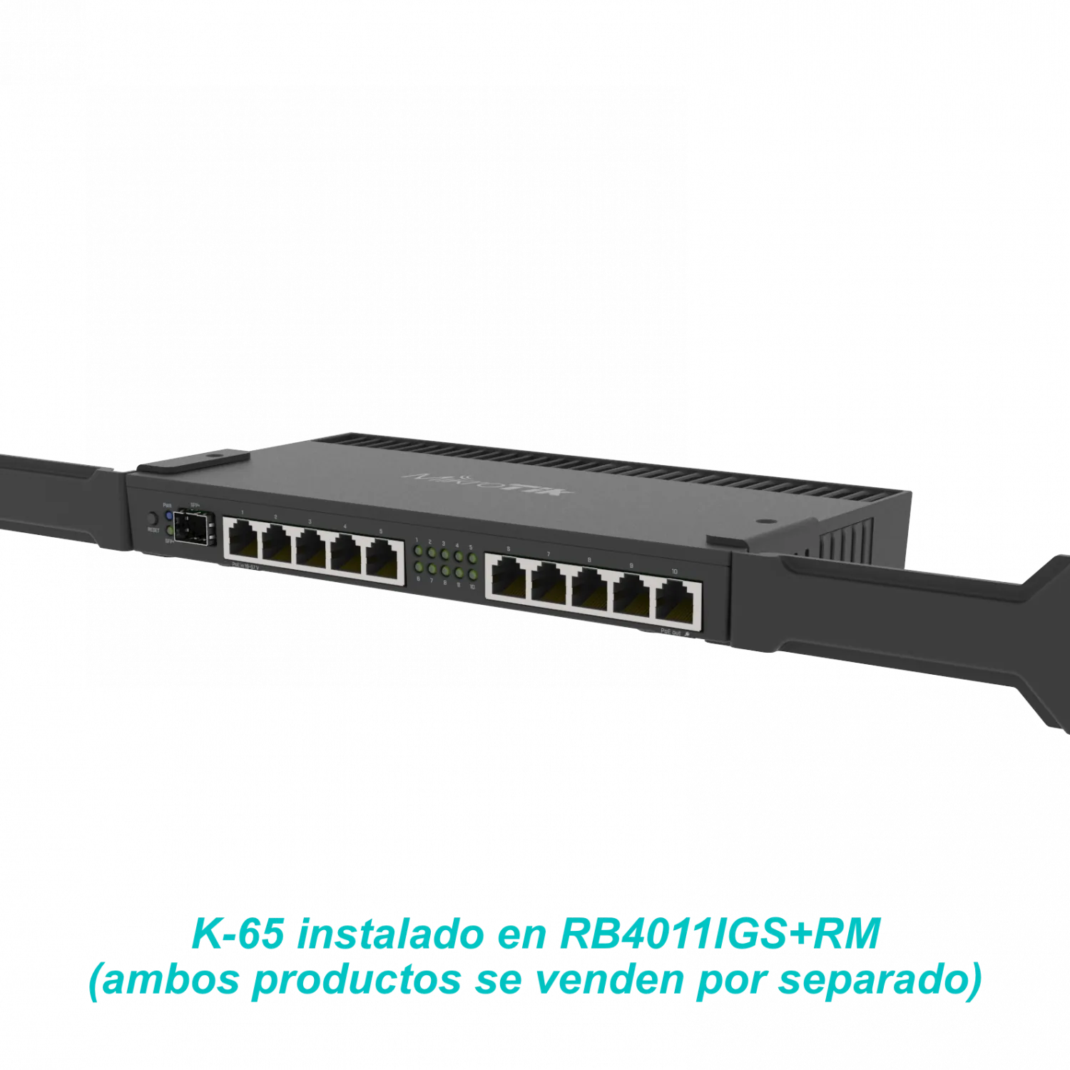 MIKROTIK Par Aletas para Rack serie RB4011 3