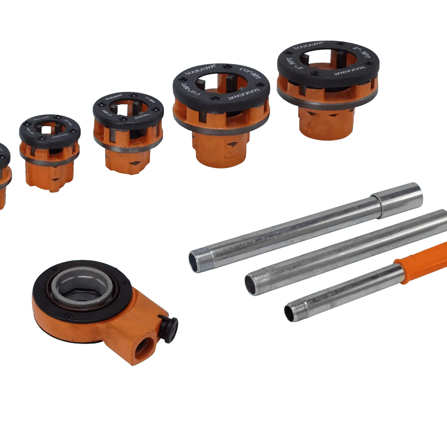 MAKAWA Terrajado 1/2 a 2 Pulgadas Kit Herramientas p/hacer Hilo EMT 5