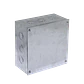 B22 Caja 200x200x100mm c/Tapa-205x205mm Zincada Metalica - Miniatura 2