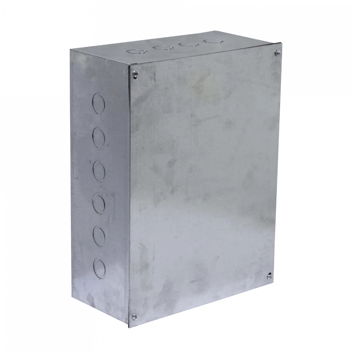 C34 Caja 400x300x150mm c/Tapa-405x305mm Zincada Metalica 3