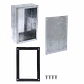 B23 Caja 300x200x100mm c/Tapa-305x205mm Zincada Metalica - Miniatura 3
