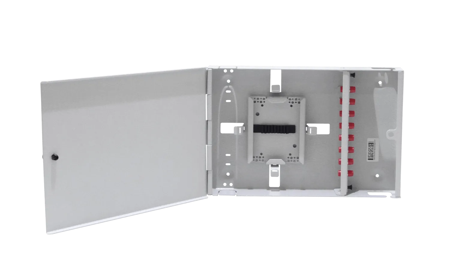 Caja de Empalme de Fibra Óptica con 8 Acopladores FC/UPC y Pigtails - CFM-8F 2