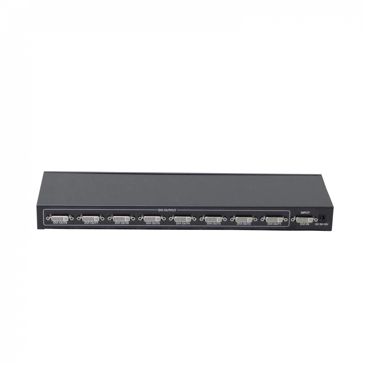 Splitter 1x8 DVI/D/Dual-M 1080p 1-in 8-out inc-5V-3A 165MHz 1920x1440 5